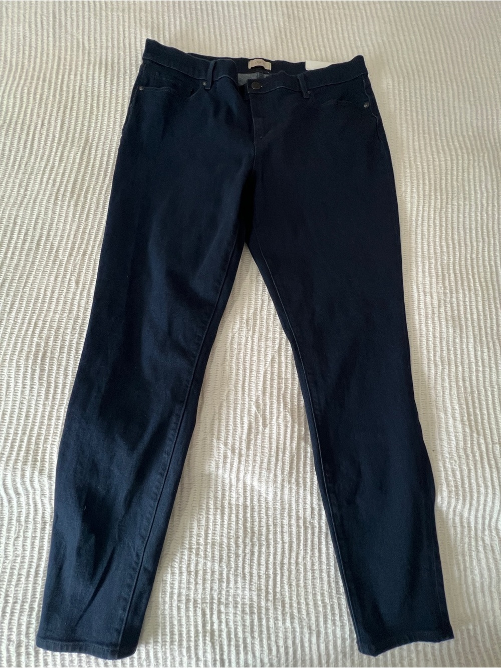 LOFT Women's Navy Skinny Jeans
